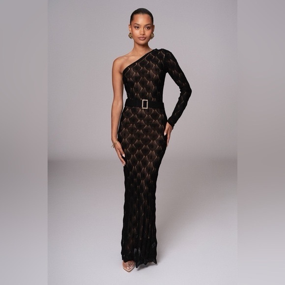 JLUXLABEL Dresses & Skirts - NWT Jluxelabel La Costa Knit One Shoulder Long Dress